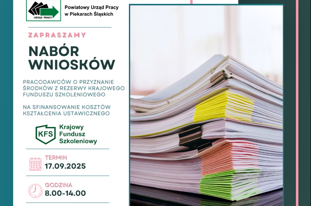 Pracodawcy z Piekar mogą dostać dofinansowanie na szkolenia pracowników