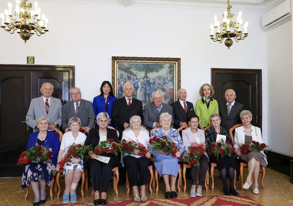 Żelazne, Diamentowe i Złote Gody – wzruszająca uroczystość w Piekarach