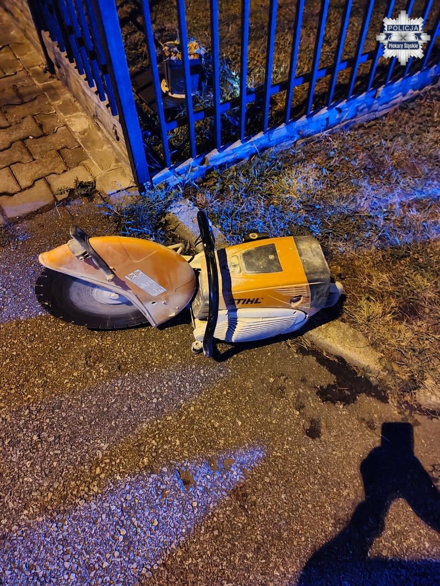 Kradzież na placu budowy. Zatrzymano 39-latka i dwóch 16-latków z Bytomia