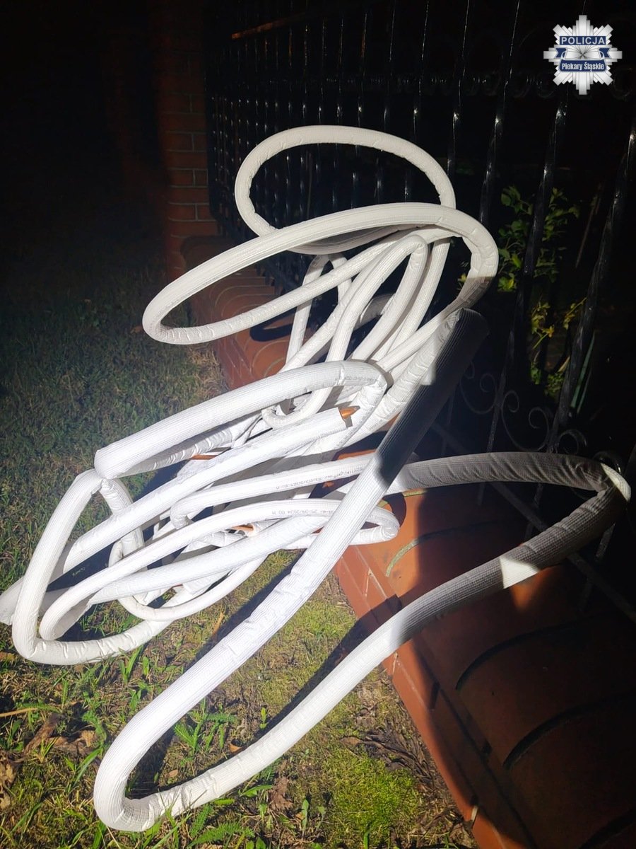 Kradzież na placu budowy. Zatrzymano 39-latka i dwóch 16-latków z Bytomia