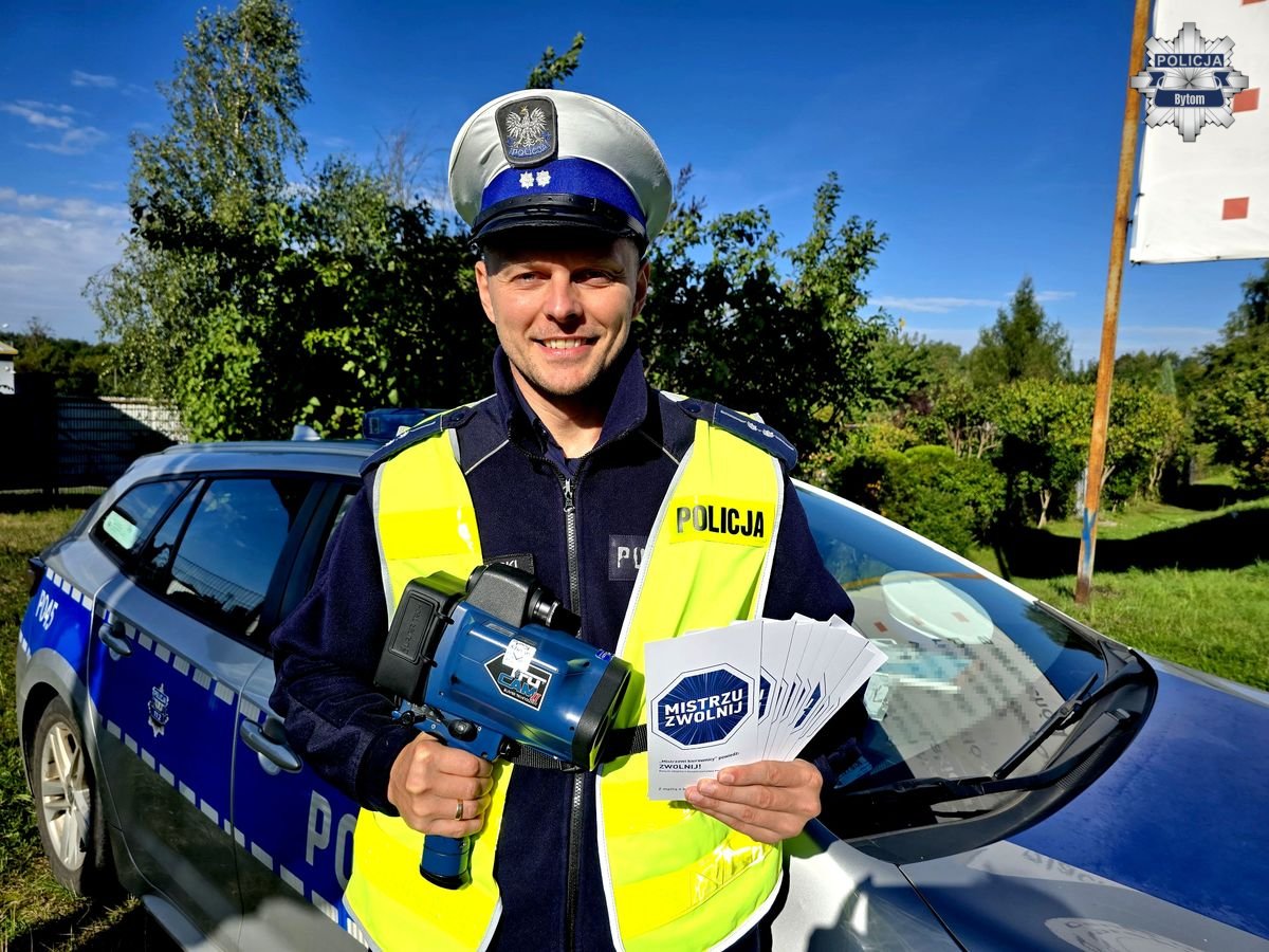 ROADPOL Safety Days oraz "Mistrzu, zwolnij" na ulicach Bytomia