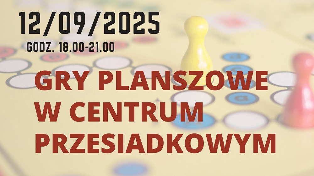 Zabrze gra w planszówki! Dach Centrum Przesiadkowego zamienia się w strefę gier