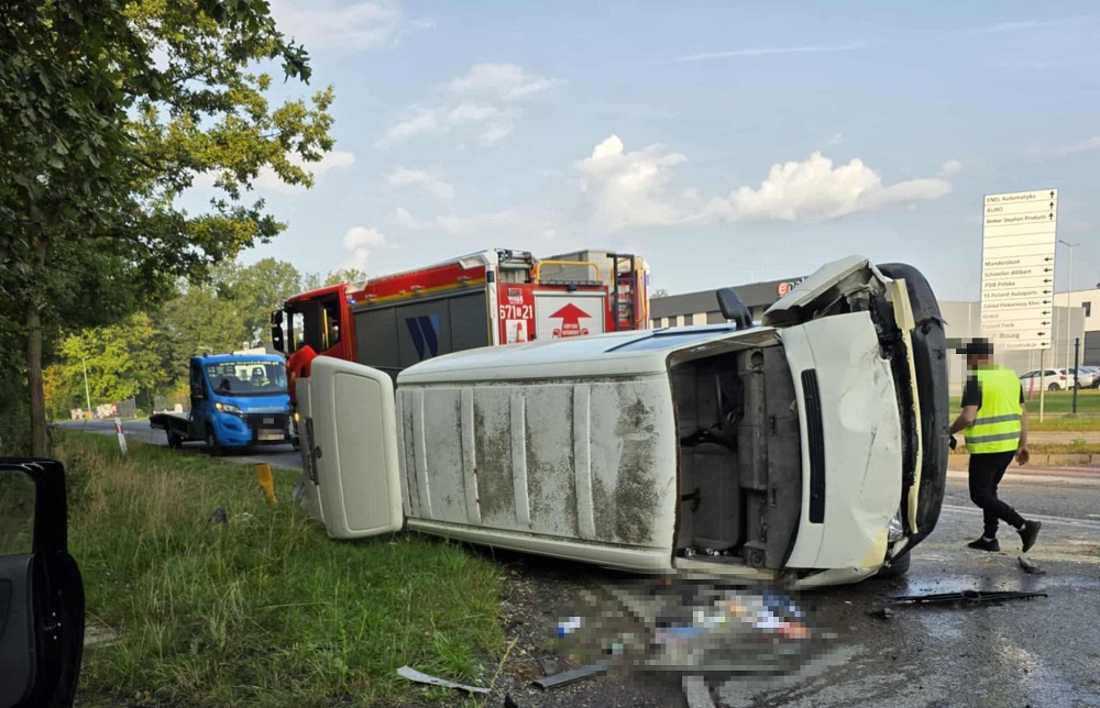 Poranny wypadek w Zabrzu. Cztery osoby trafiły do szpitala po zderzeniu!