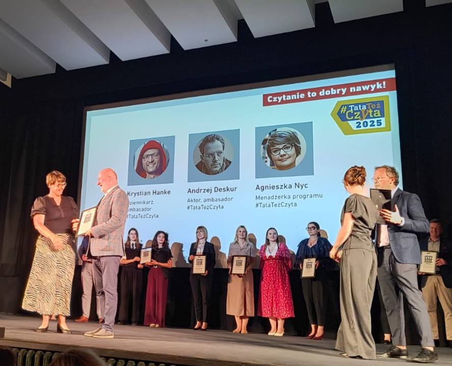 Biblioteka w Zabrzu nagrodzona za promocję kultury czytania – Kariatyda Czytelnictwa 2025