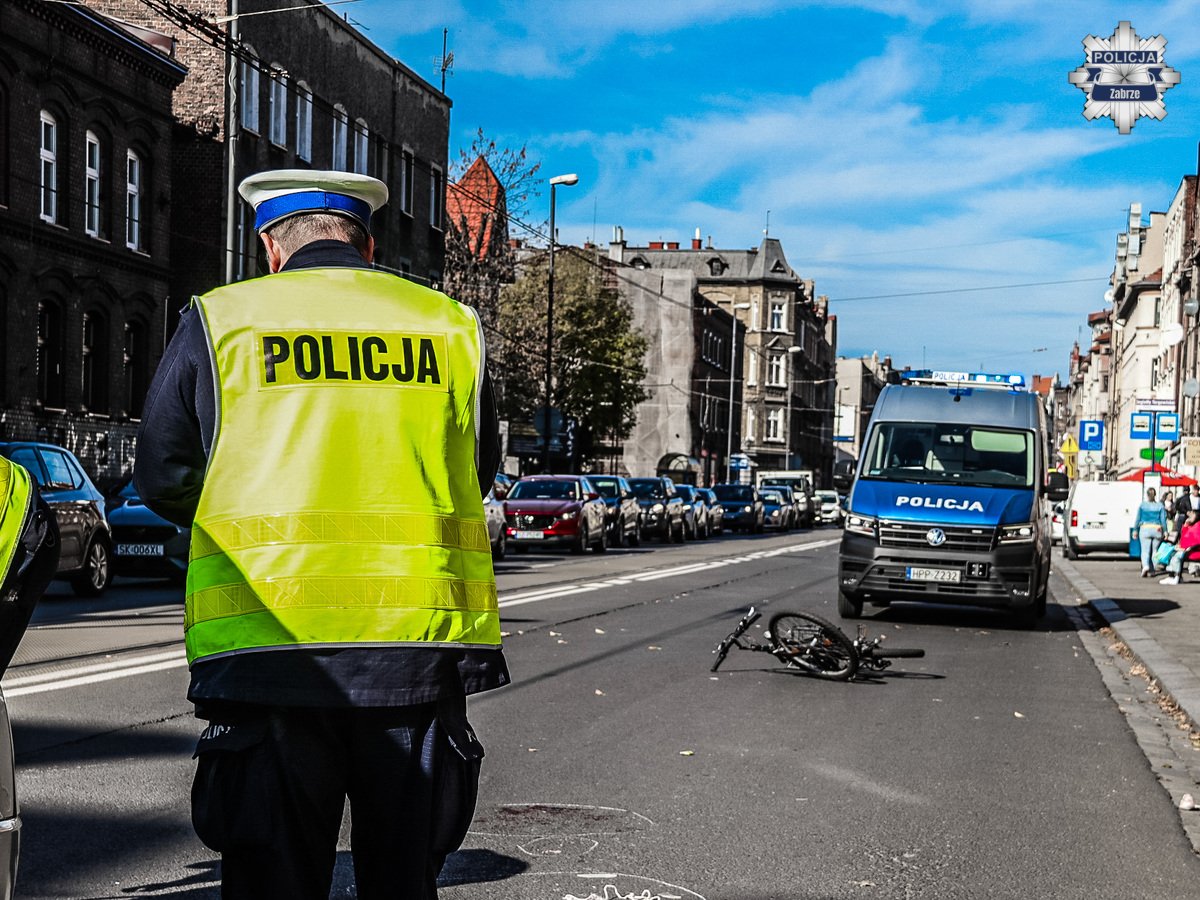 67 kolizji w Zabrzu – mundurowi apelują o ostrożność na drodze