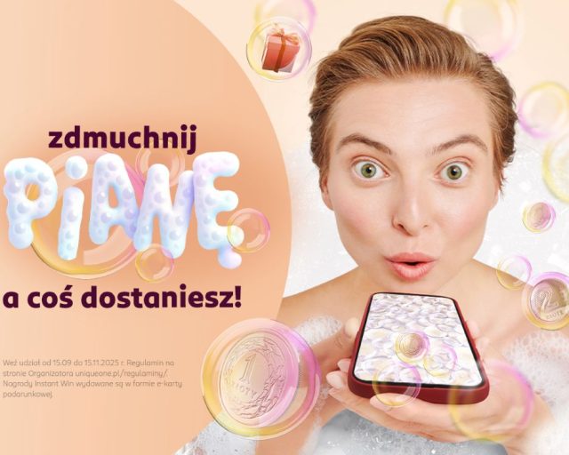 Zdmuchnij pianę w apce Rossmanna