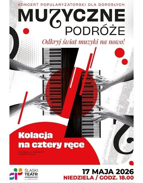 „Kolacja na cztery ręce” – koncert popularyzatorski z cyklu „Muzyczne Podróże”