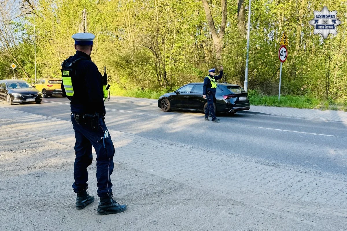 Poranne kontrole w Rudzie Śląskiej. Czterech kierujących było po alkoholu