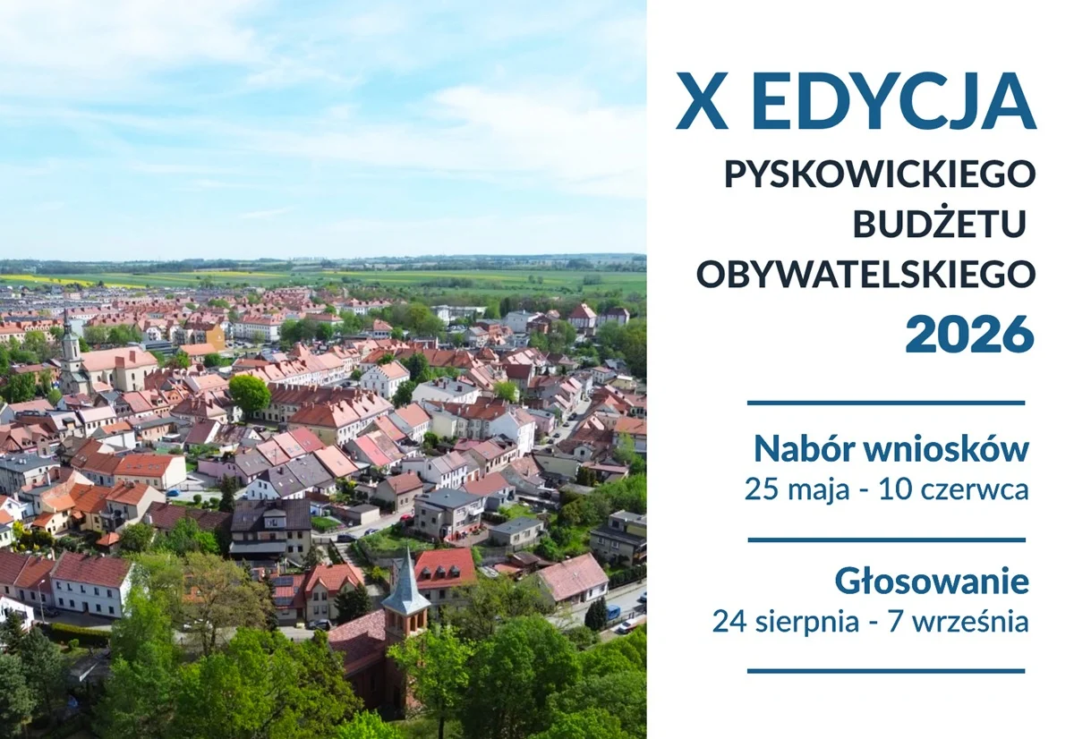 Masz pomysł na Pyskowice? Wkrótce rusza kolejna edycja budżetu obywatelskiego