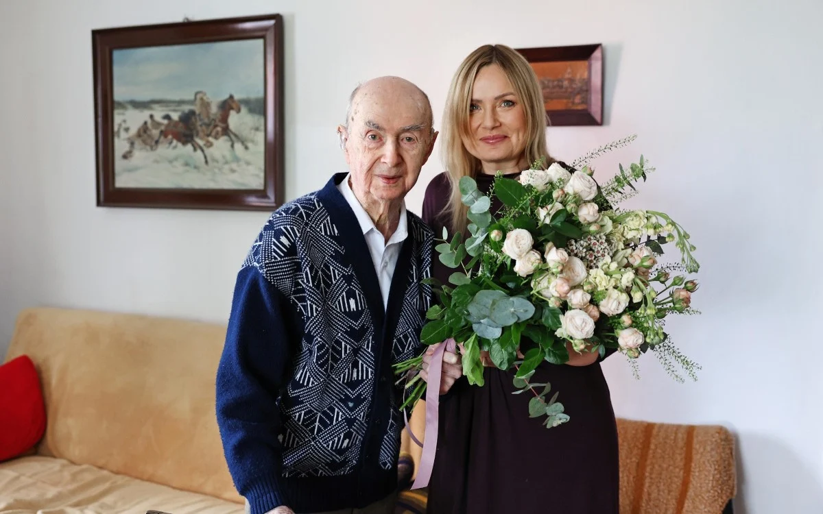 Gliwice mają nowego stulatka! Niezwykła historia Stanisława Milera